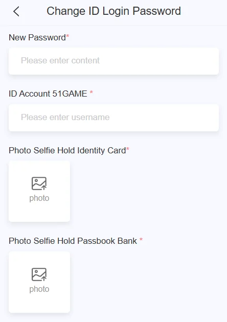 Fill in all the details with screenshots